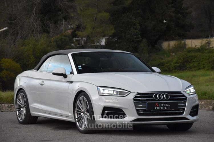 Audi A5 Cabriolet Quattro 2.0 TFSI - 252 - BV S-Tronic 2017 CABRIOLET S line PHASE 1 - <small></small> 29.900 € <small>TTC</small> - #7