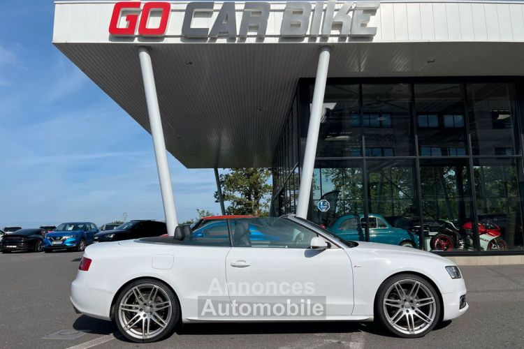 Audi A5 Cabriolet S-Line V6 TDI 240 ch Quattro Xenon Bang&Olufsen Camera Jantes RS 20 pouces - <small></small> 19.975 € <small>TTC</small> - #5