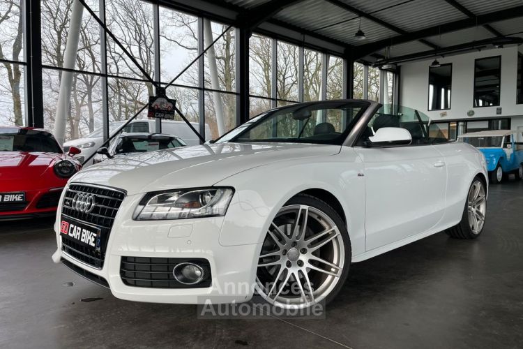 Audi A5 Cabriolet S-Line V6 TDI 240 ch Quattro Xenon Bang&Olufsen Camera Jantes RS 20 pouces - <small></small> 19.985 € <small>TTC</small> - #1