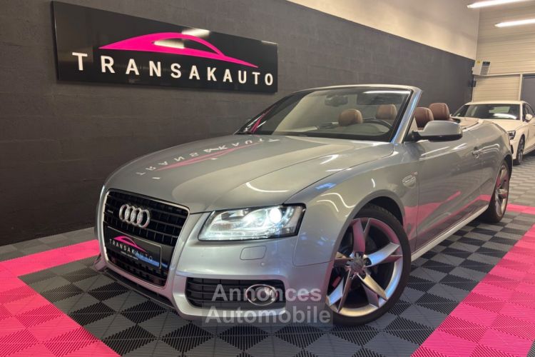 Audi A5 CABRIOLET V6 3.0 TDI 240 DPF Quattro S line S tronic - <small></small> 14.490 € <small>TTC</small> - #1