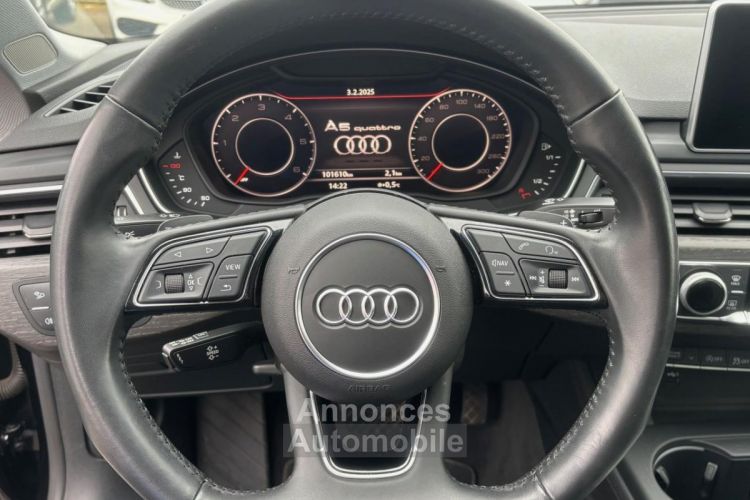 Audi A5 Quattro 3.0 V6 TDI - 286 - BVA Tiptronic 2016 COUPE S Line PHASE 1 - <small></small> 31.900 € <small>TTC</small> - #15