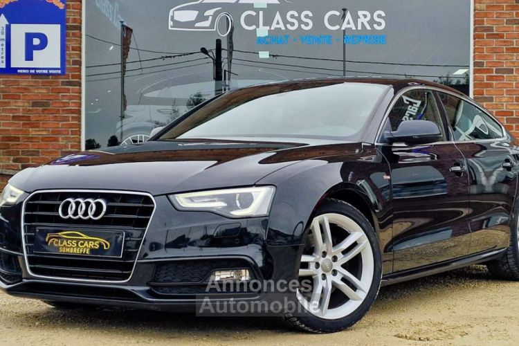 Audi A5 Sportback 1.8 TFSI S line 1er MAIN XENON RADAR GPS - <small></small> 17.990 € <small>TTC</small> - #1