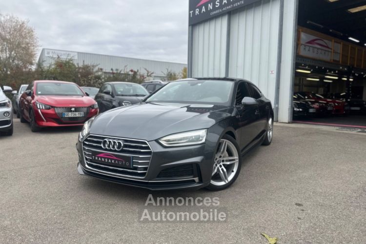 Audi A5 Sportback 2.0 TDI 190 S tronic S Line - CAM - TO - CLIM AUTO - NAV - <small></small> 21.990 € <small>TTC</small> - #1