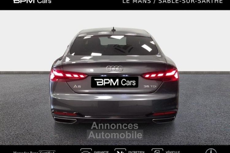 Audi A5 Sportback 35 TDI 163ch S line S tronic 7 9cv - <small></small> 33.990 € <small>TTC</small> - #4