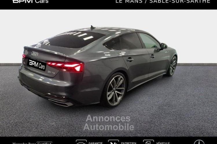 Audi A5 Sportback 35 TDI 163ch S line S tronic 7 9cv - <small></small> 33.990 € <small>TTC</small> - #5