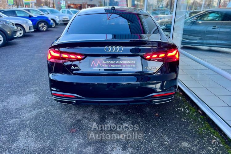 Audi A5 Sportback 40 TDI 204 S tronic 7 Quattro Design - <small></small> 41.980 € <small>TTC</small> - #20