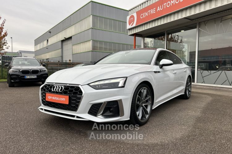 Audi A5 Sportback 40 TFSI 204 S tronic 7 S Line + TOIT - <small></small> 42.990 € <small>TTC</small> - #1