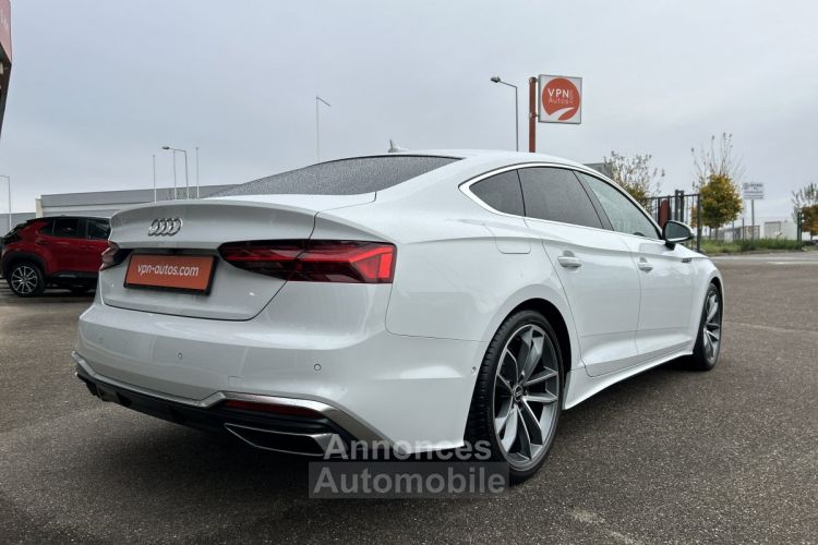 Audi A5 Sportback 40 TFSI 204 S tronic 7 S Line + TOIT - <small></small> 42.990 € <small>TTC</small> - #9