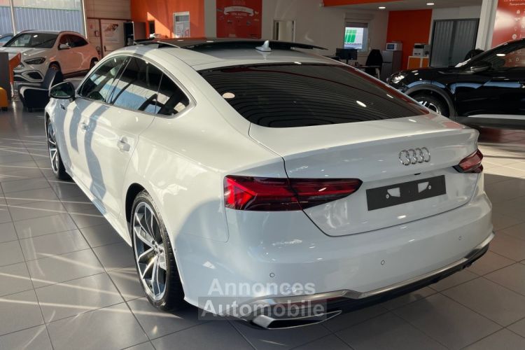 Audi A5 Sportback 40 TFSI 204 S tronic 7 S Line + TOIT OUVRANT - <small></small> 41.990 € <small>TTC</small> - #5