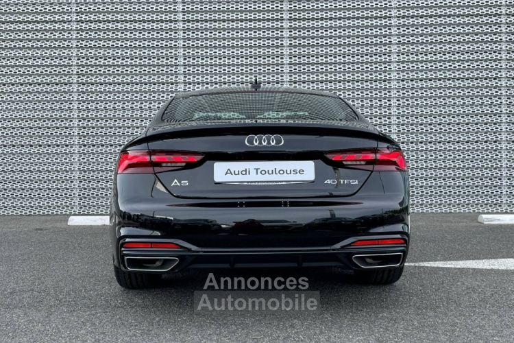 Audi A5 Sportback 40 TFSI 204 S tronic 7 S Line - <small></small> 65.610 € <small>TTC</small> - #5