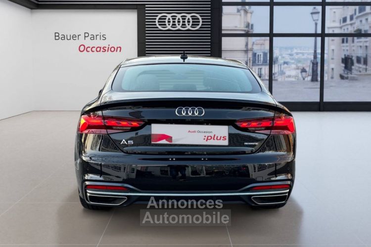 Audi A5 Sportback 45 TFSI 265 S tronic 7 Quattro Avus - <small></small> 38.480 € <small>TTC</small> - #5