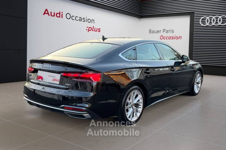 Audi A5 Sportback 45 TFSI 265 S tronic 7 Quattro Avus - <small></small> 38.480 € <small>TTC</small> - #6