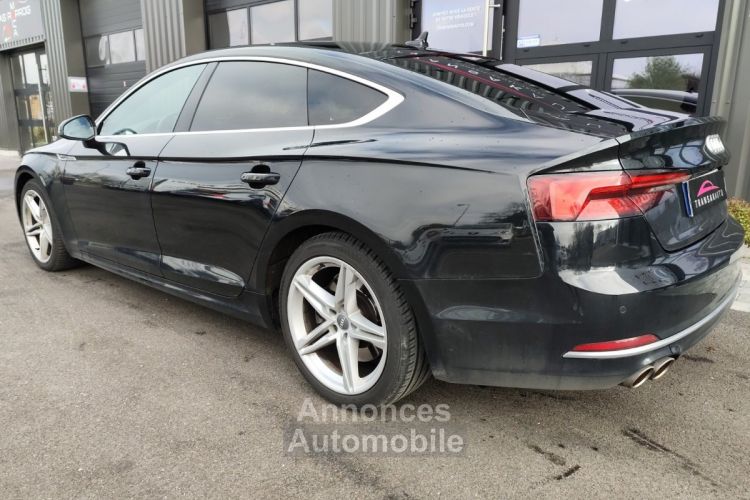 Audi A5 Sportback v6 3.0 tdi 286 tiptronic 8 quattro s line camera de recul sieges chauffants navigation regulateur adaptatif - <small></small> 27.490 € <small>TTC</small> - #6