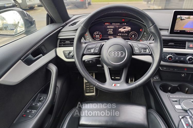 Audi A5 Sportback v6 3.0 tdi 286 tiptronic 8 quattro s line camera de recul sieges chauffants navigation regulateur adaptatif - <small></small> 27.490 € <small>TTC</small> - #10