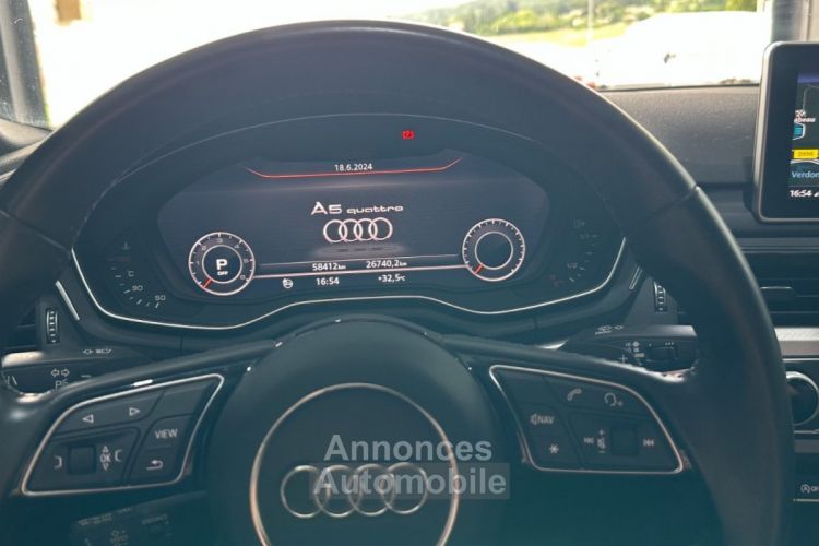 Audi A5 v6 3.0 tdi 218 s tronic 7 quattro line - <small></small> 28.990 € <small>TTC</small> - #16
