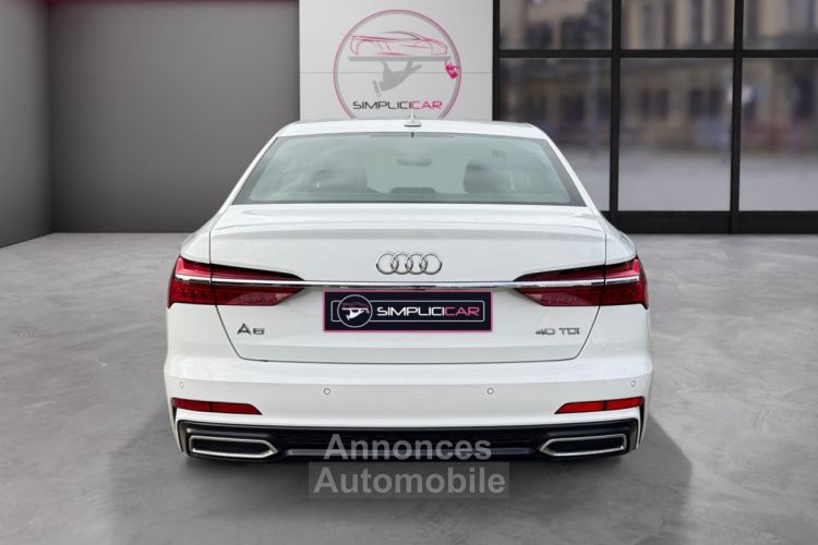 Audi A6 40 TDI 204 ch S tronic 7 S line - <small></small> 32.990 € <small>TTC</small> - #6