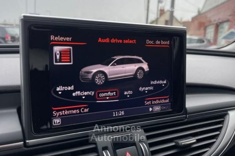 Audi A6 Allroad 3.0 TDI 270 AVUS QUATTRO S-TRONIC BVA (TVA RECUPERABLE) - <small></small> 27.980 € <small>TTC</small> - #17