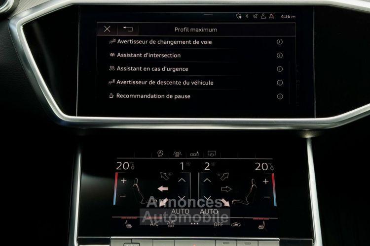 Audi A6 Avant Quattro 3.0 45 TDI S-Line / Caméra 360 ° B&O 15 500E Option Gtie 1 An - <small></small> 34.990 € <small>TTC</small> - #17