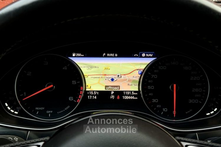 Audi A6 Avant Quattro 3.0 V6 BiTDI 320 BVA S-Line 17630E options/ Amort Pneumatiques / Garantie 1an - <small></small> 32.980 € <small>TTC</small> - #11