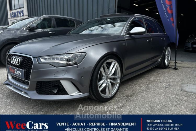 Audi A6 Avant RS6 Quattro 4.0i V8 TFSI - 560 - BVA Tiptronic RS6 2013 BREAK . PHASE 1 - <small></small> 51.990 € <small>TTC</small> - #1