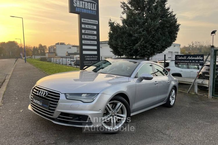 Audi A7 Sportback 3.0 V6 TDI 218ch S Line Quattro S tronic 7 Cuir GPS Caméra Toit Ouvrant - <small></small> 17.490 € <small>TTC</small> - #1