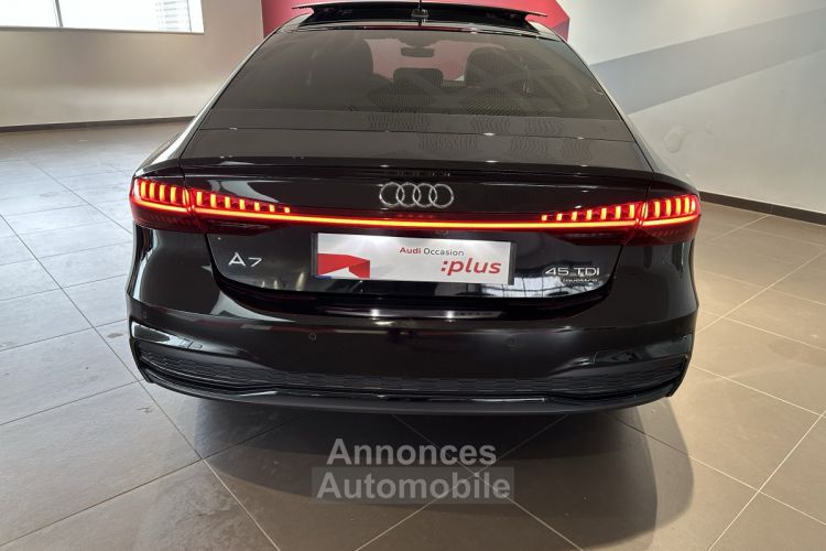 Audi A7 Sportback 45 TDI 231 Tiptronic 8 Quattro S line - <small></small> 39.480 € <small>TTC</small> - #3