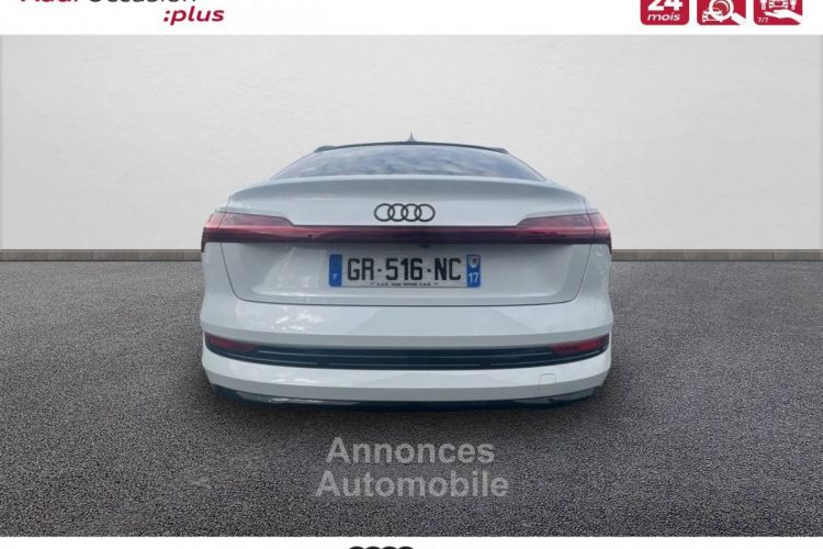 Audi e-tron SPORTBACK Sportback 55 quattro 408 ch Avus Extended - <small></small> 69.900 € <small>TTC</small> - #4