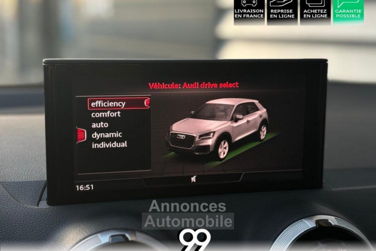 Audi Q2 1.5 35 TFSI - 150 - BV S-tronic ADVANCED PHASE 2 - <small></small> 26.490 € <small>TTC</small> - #22