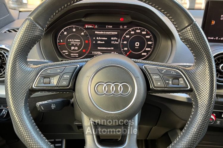 Audi Q2 30 1.6l TDI 116 CV S tronic 7 S Line Toit Ouvrant Panoramique - <small></small> 22.990 € <small>TTC</small> - #33