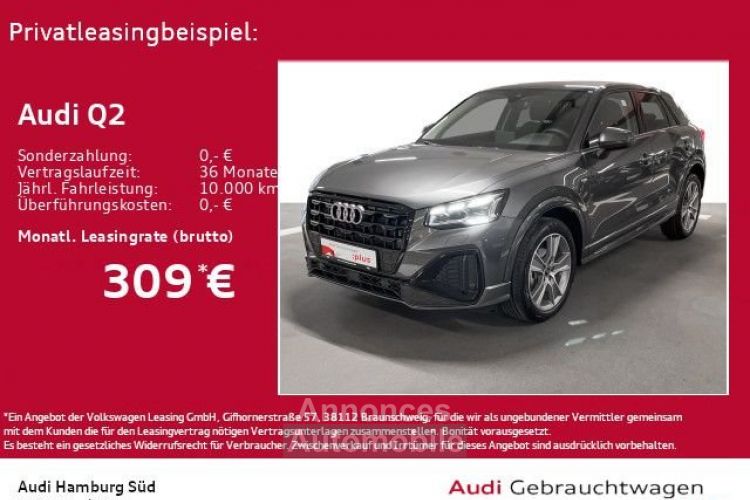 Audi Q2 30 TDI S line S tronic NAVI MATRIX  - <small></small> 34.770 € <small>TTC</small> - #1