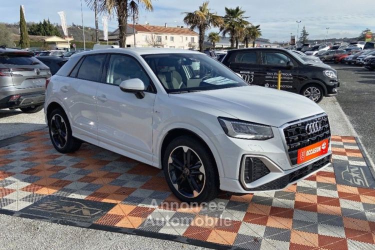 Audi Q2 30 TFSI 110 BV6 S LINE Ext. GPS Caméra JA 18