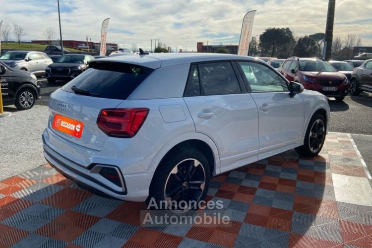 Audi Q2 30 TFSI 110 BV6 S LINE Ext. GPS Caméra JA 18