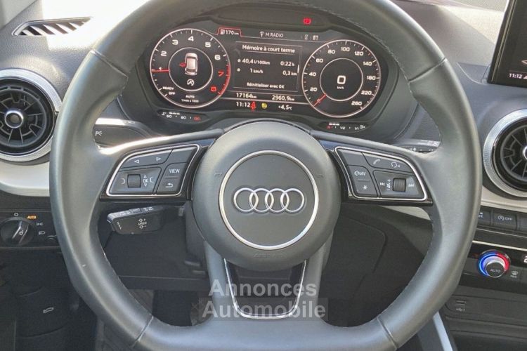 Audi Q2 30 TFSI 110 BV6 S LINE Ext. GPS Caméra JA 18