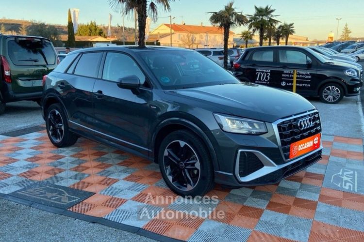 Audi Q2 30 TFSI 110 BV6 S LINE Ext. GPS Caméra JA 18