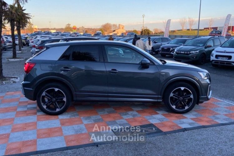 Audi Q2 30 TFSI 110 BV6 S LINE Ext. GPS Caméra JA 18