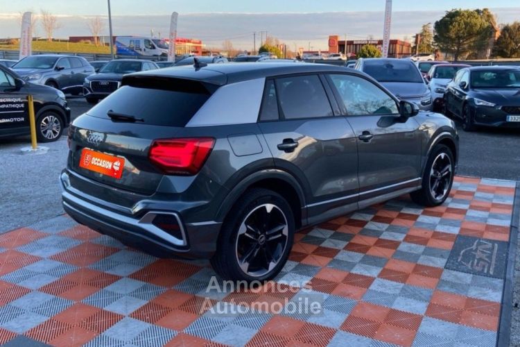 Audi Q2 30 TFSI 110 BV6 S LINE Ext. GPS Caméra JA 18