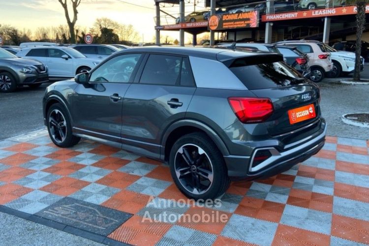 Audi Q2 30 TFSI 110 BV6 S LINE Ext. GPS Caméra JA 18