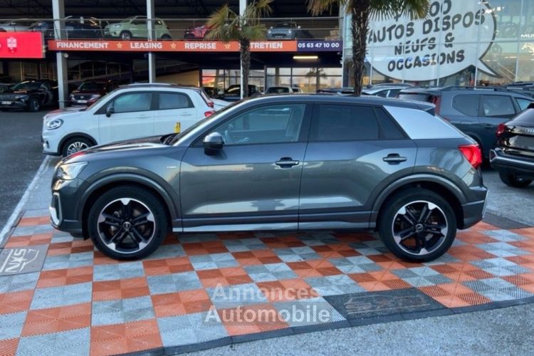 Audi Q2 30 TFSI 110 BV6 S LINE Ext. GPS Caméra JA 18