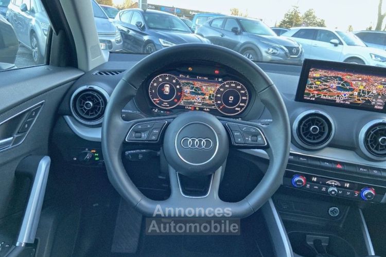 Audi Q2 30 TFSI 110 BV6 S LINE Ext. GPS Caméra JA 18