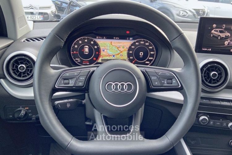 Audi Q2 30 TFSI 110 BV6 S LINE Ext. GPS Caméra JA 18 - <small></small> 29.450 € <small>TTC</small> - #25