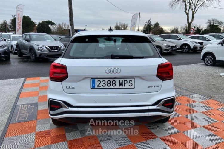 Audi Q2 35 TDI 150 S-LINE S-TRONIC GPS Caméra JA 19 Matrix Keyless Hayon - <small></small> 36.450 € <small>TTC</small> - #6