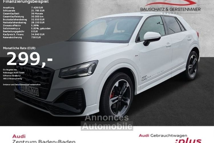 Audi Q2 35 TDI S line Matrix Fahren Parken - <small></small> 34.840 € <small>TTC</small> - #1