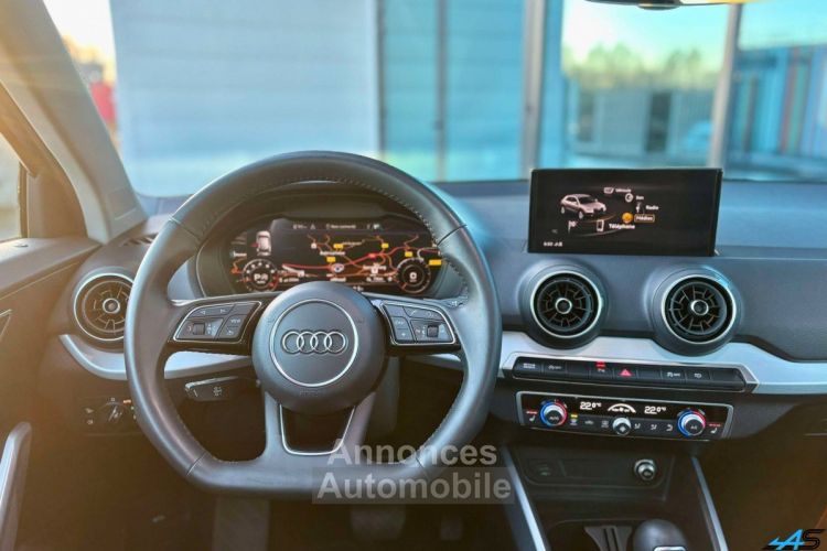 Audi Q2 35 TFSI 150 COD DESIGN LUXE S-TRONIC 7 TO CAMERA PNEUS HIVER - <small></small> 24.980 € <small>TTC</small> - #12