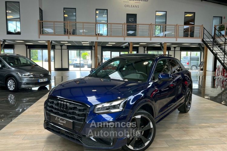 Audi Q2 ii 35 tfsi 150 s-tronic7 s-line plus bleu navarre - <small></small> 34.590 € <small>TTC</small> - #1