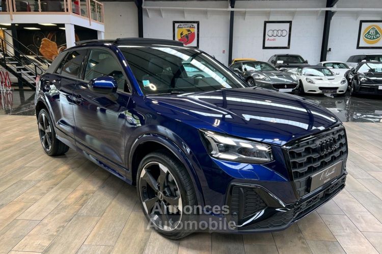 Audi Q2 ii 35 tfsi 150 s-tronic7 s-line plus bleu navarre - <small></small> 34.590 € <small>TTC</small> - #4