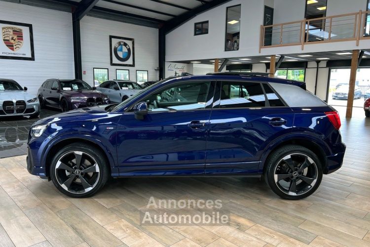 Audi Q2 ii 35 tfsi 150 s-tronic7 s-line plus bleu navarre - <small></small> 34.590 € <small>TTC</small> - #5