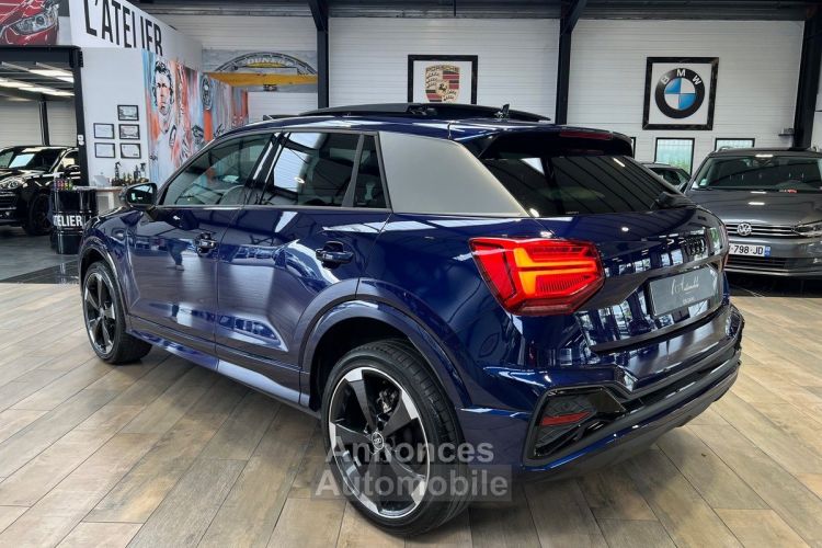 Audi Q2 ii 35 tfsi 150 s-tronic7 s-line plus bleu navarre - <small></small> 34.590 € <small>TTC</small> - #7