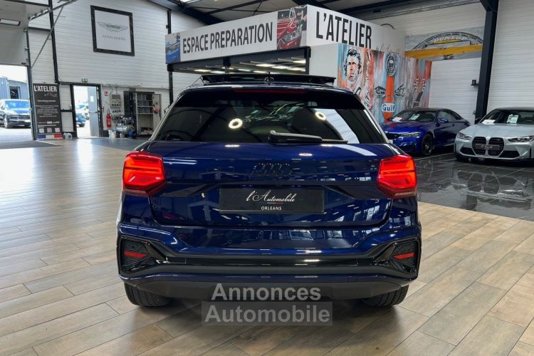 Audi Q2 ii 35 tfsi 150 s-tronic7 s-line plus bleu navarre - <small></small> 34.590 € <small>TTC</small> - #8