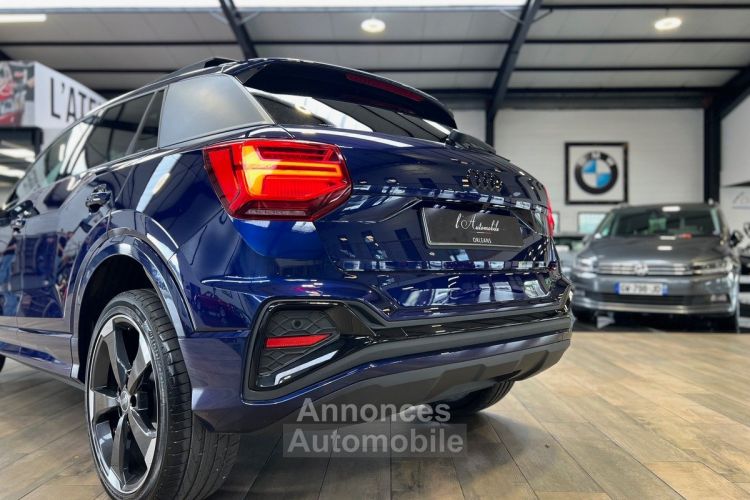 Audi Q2 ii 35 tfsi 150 s-tronic7 s-line plus bleu navarre - <small></small> 34.590 € <small>TTC</small> - #9