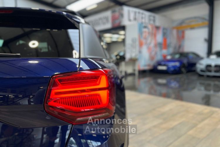 Audi Q2 ii 35 tfsi 150 s-tronic7 s-line plus bleu navarre - <small></small> 34.590 € <small>TTC</small> - #28